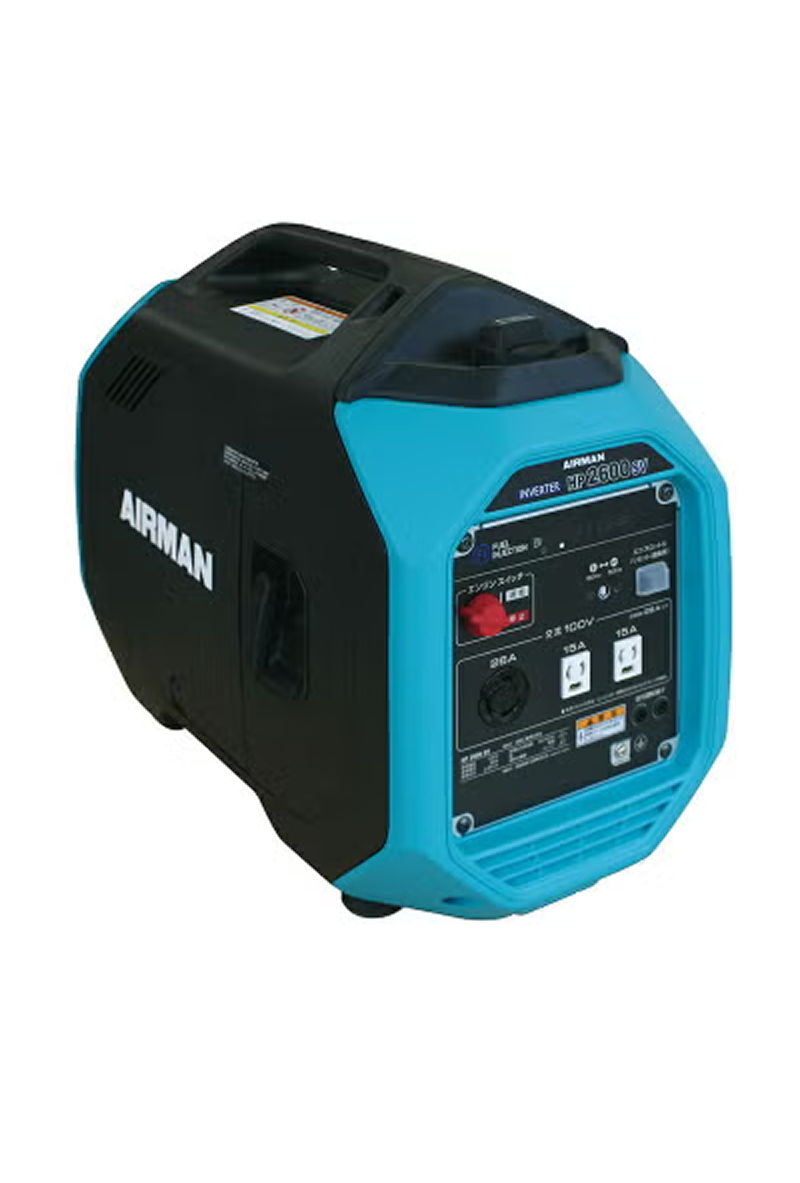 AIRMAN（エアーマン）小型ガソリン発電機 HP2600SV-A