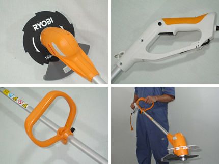 旧リョービ】AK-1800 草刈機・刈払機【ループハンドル】【家庭用・単相