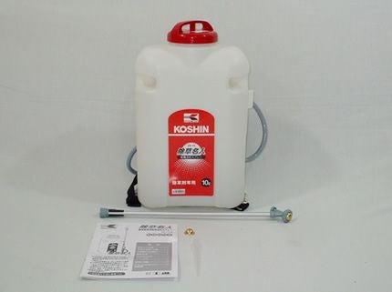 工進 電池式噴霧器 除草名人 JS-10【10Lタンク】（噴霧機 動噴