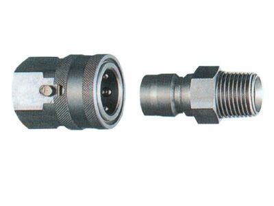 ノズル・噴口】【永田】新型高圧カプラー（SUS-304）PTネジ 3/8FS×MP