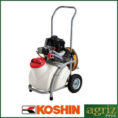工進 2サイクルエンジンセット動噴 ES-25T【標準6ミリホース20m・専用