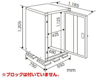 エムケー精工 米保管庫 （3俵 / 玄米30kg X 6袋） RSE-T06C こめっ庫