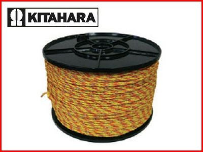 電気柵用ワイヤー kd-wire-new400 ニューポリワイヤー　未使用　3個 未来のアグリ（北原電牧） 電気柵 線 ニューポリワイヤー 400m巻 径3mm
