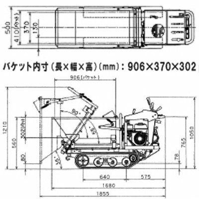 アテックス 石材運搬車用 オプション バケットSET （XS400LDシリーズ