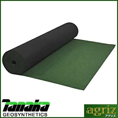 個人宅配送不可 田中 ニードフル 防草シート JY-1R 4mm厚 2m X 20m 1本