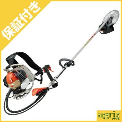 エンジン式草刈り機。刈払機 草刈り機 エンジン式 25.4cc 肩掛け ベルト付 片手操作 両手ハンドル