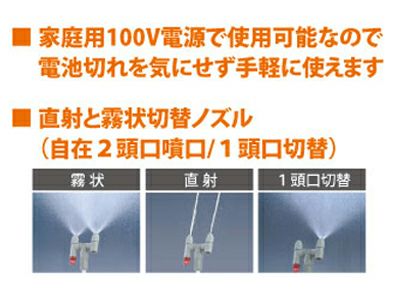 プレミア保証付き】工進電気式噴霧器 GT-10V | アグリズ