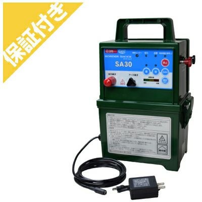 プレミア保証付き】 タイガー 電気柵 本体 ボーダーショック SA30AD