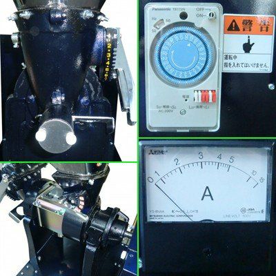 宝田工業 [単相200Vモデル]3RSB-10FS 10kgタイプ精麦機 宝田工業 HODEN <受注生産品・三相200Vモデル> 家庭用精麦機 3RSB-10FS