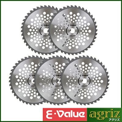 E-Value 軽量タイプチップソー ETT-255X40P 5枚組 | アグリズ