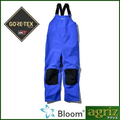 ゴアテックス Bloom サロペット ロイヤルブルー M GORE-TEX Strech 後