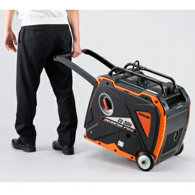 工進 インバーター発電機 GV-30is 3.0kVA プロも納得の大出力 プロ仕様