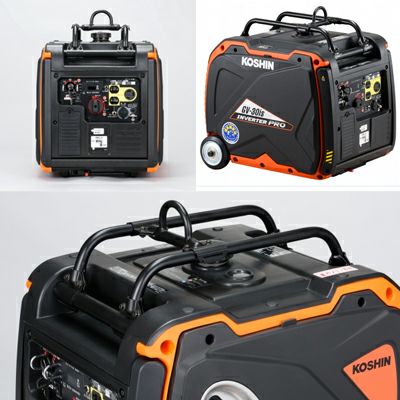 工進 インバーター発電機 GV-30is 3.0kVA プロも納得の大出力 プロ仕様