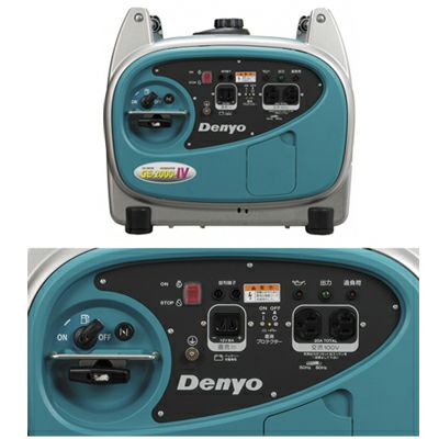 デンヨー】 GE-2000SS-IV 発電機 【インバータ式】 【防音フレーム