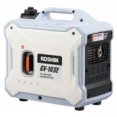 専用 工進 発電機 インバータ発電機 GV-16SE 1.6kVA 1600W 【軽量18kg 静音
