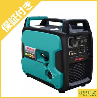 鹿児島発　デンヨーインバータ発電機GE2800SSーⅣ２　セル始動 デンヨー GA-2800ES-IV2 インバータガソリンエンジン発電機【送料無料】