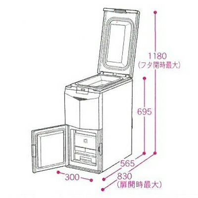 プレミア保証付き】 カンリウ工業 保冷米びつ KRC25 メーカー直送・代