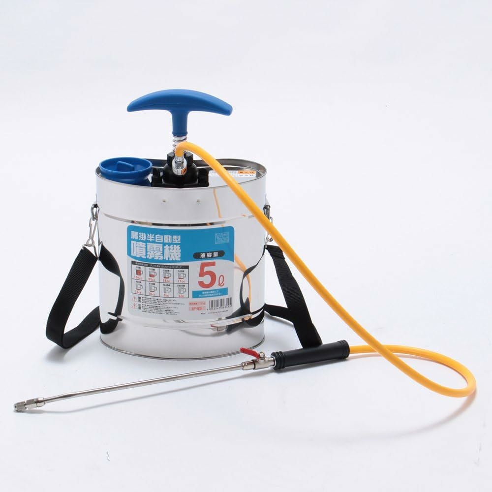 インテック】【手動式】【人力式】ステンレス噴霧器 IF-5S 【5Lタンク