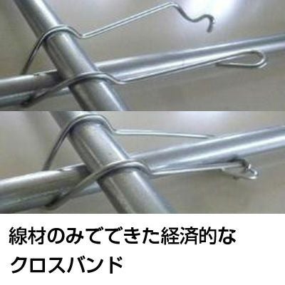 個人宅配送OK シンセイ フックバンド (10個) 16 X 16mm 農業資材
