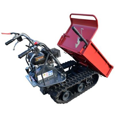 ★運搬車　農機具　三輪車　小型ダンプ SH-300D ダンプ式クローラー運搬車 1台 シンセイ 【通販モノタロウ】