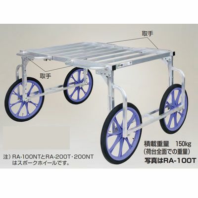 ハラックス 取手付 作業台車 楽太郎 RA-100NT | アグリズ