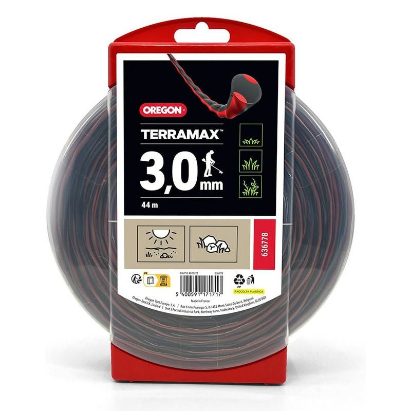 オレゴン】 テラマックス 【太さ3.0mm×長さ44m】 【636778】 1個入
