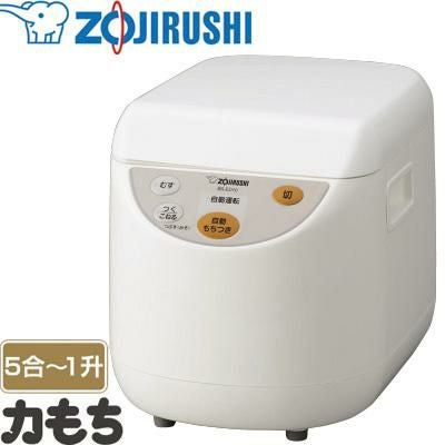 商談中　やふ【餅つき機】象印 5合～1升 2019年 BS-ED10-WA ZOJIRUSHI 力もち 蒸す つく こねる つぶす 福島 郡山市 a Amazon | 象印マホービン もちつき機 5合~1升 ホワイト BS-ED10-WA