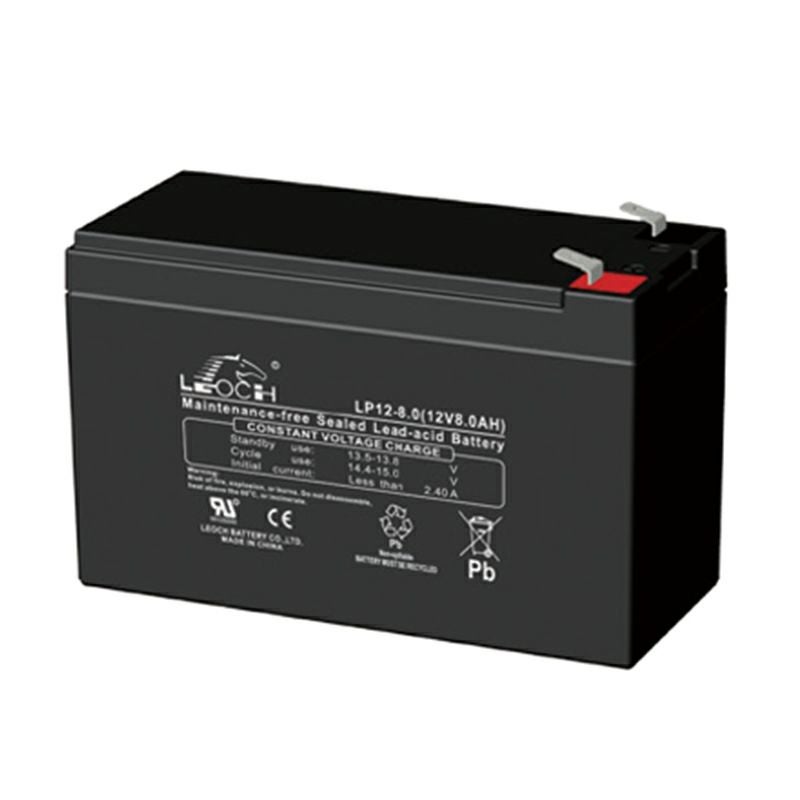 1590 8ah高品質バッテリー 未来のアグリ 電気柵 ポータブルバッテリー 12V（8Ah） LP12-8.0 S500S