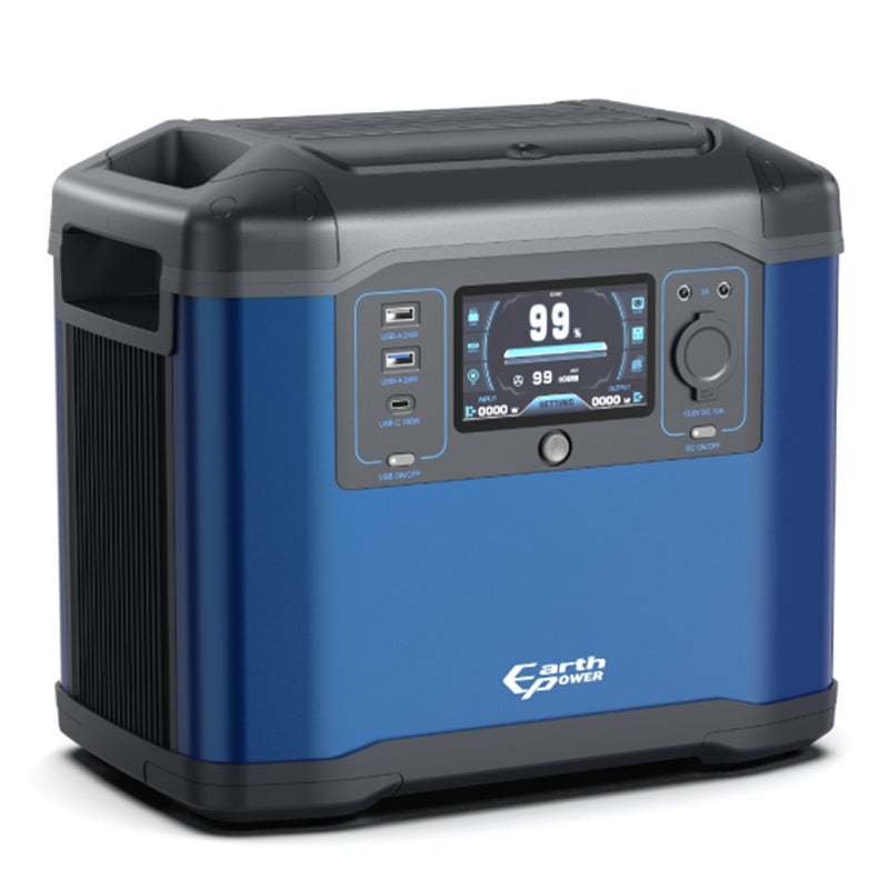 EarthPower】 EL960i ポータブル電源 【1500W】 【蓄電池 防災 非常用